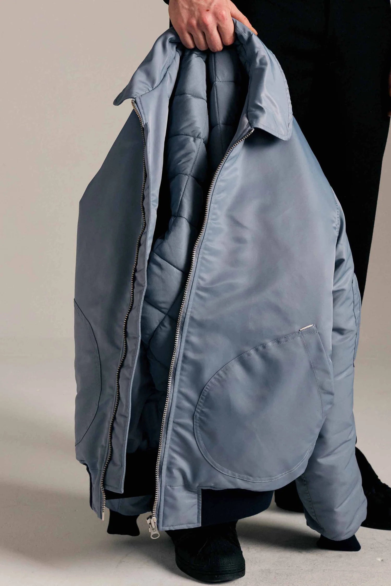 FLIGHT JACKET IN NYLON TRADEWINDS