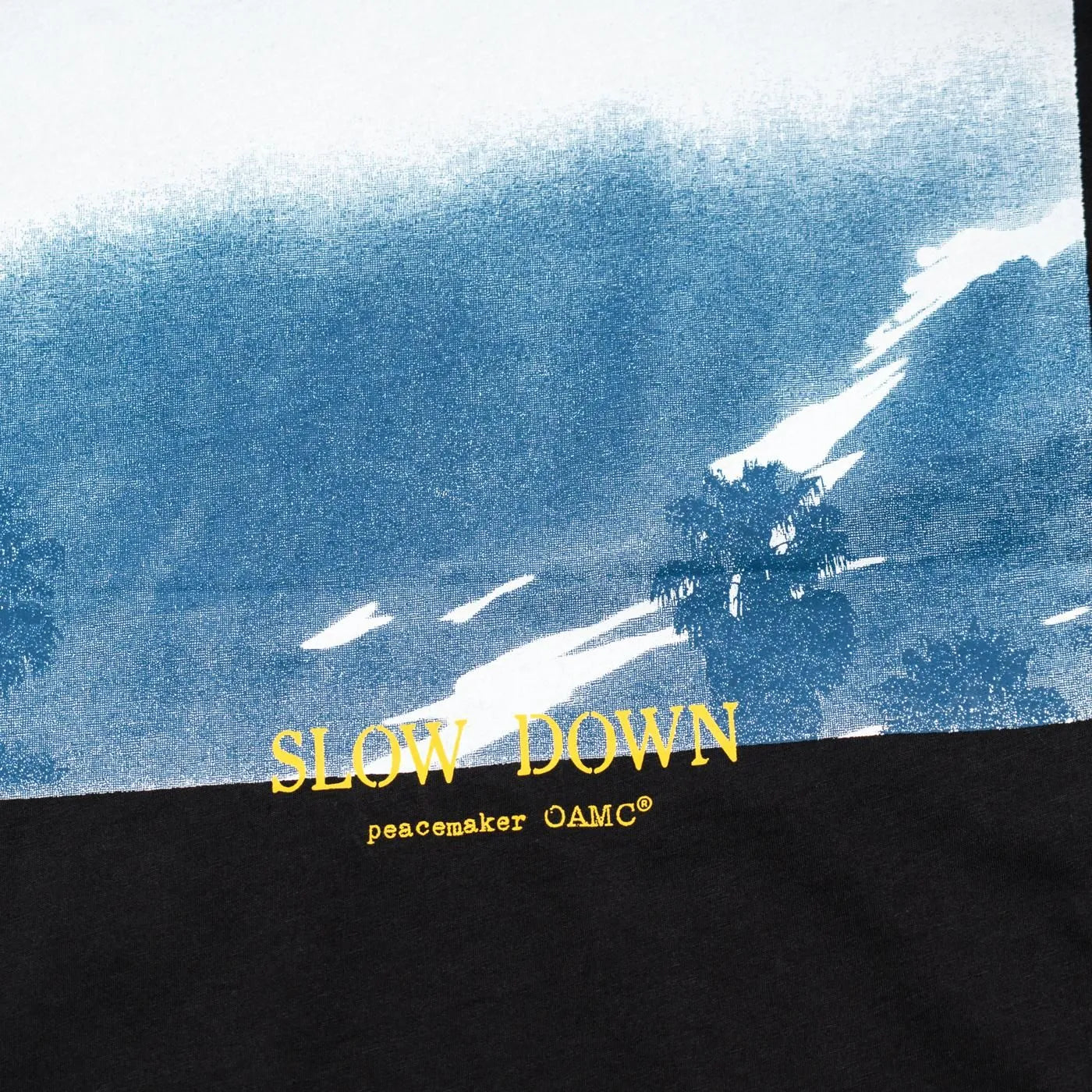 Regular Tee Slow Down Print