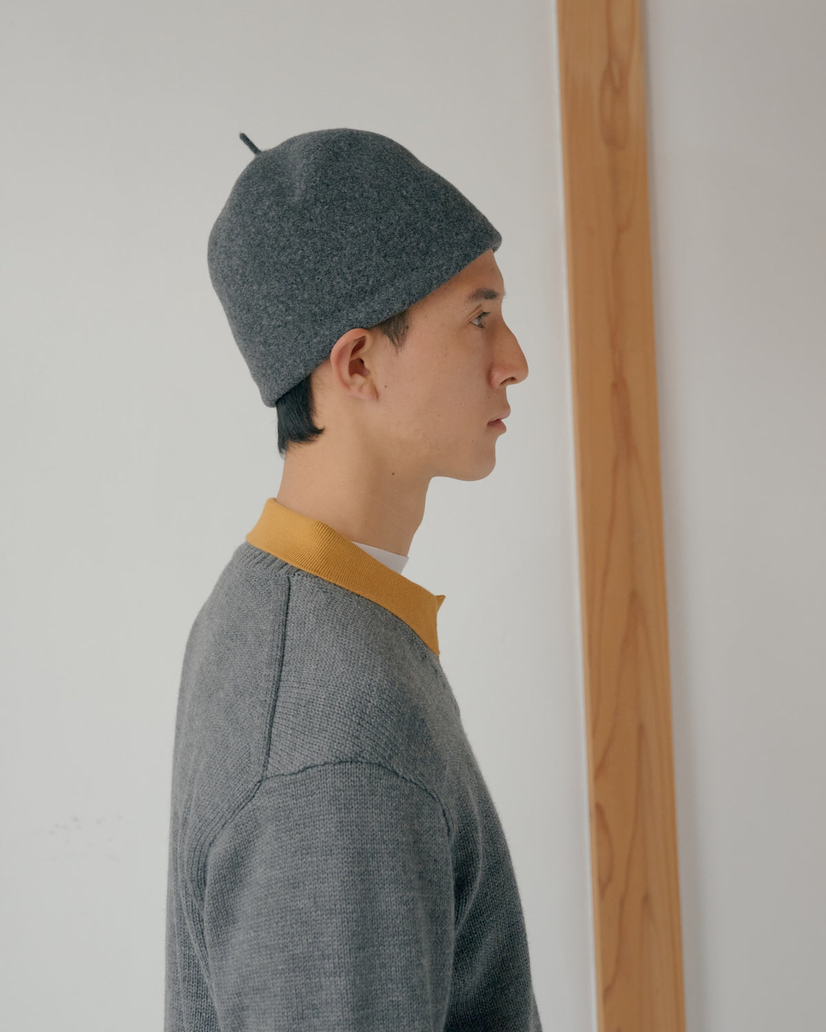 Roll up Beret [2COLORS]