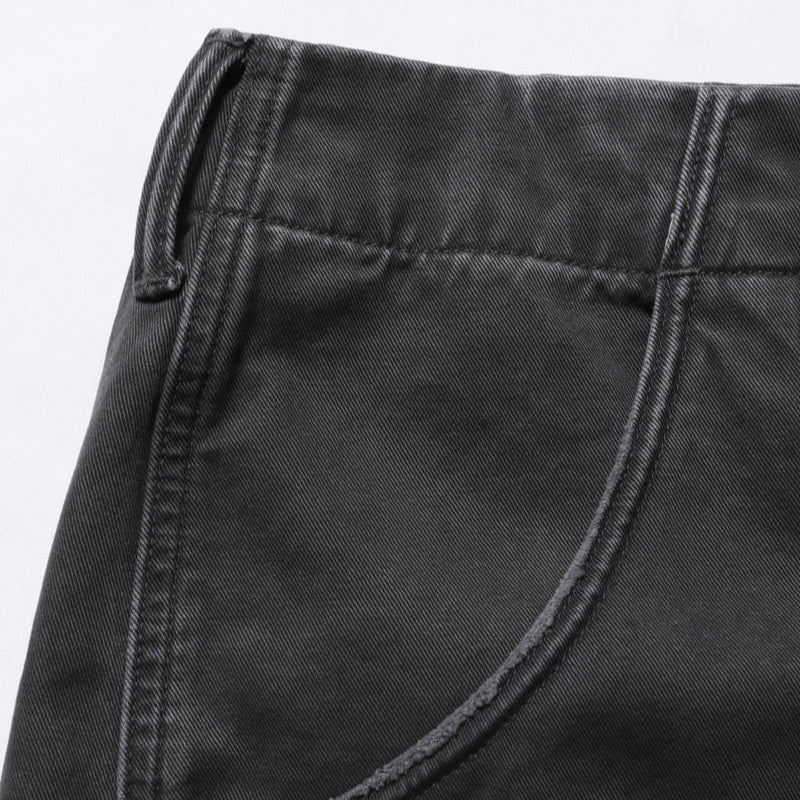 HANDWRITING PRINT CHINO SARROUEL PANTS