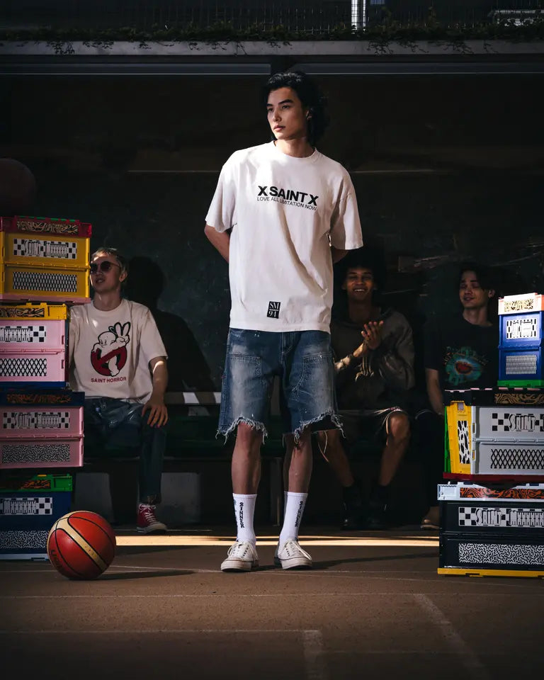SM-MK8-0000-011/SS T-SHIRT/X SAINT X/WHITE