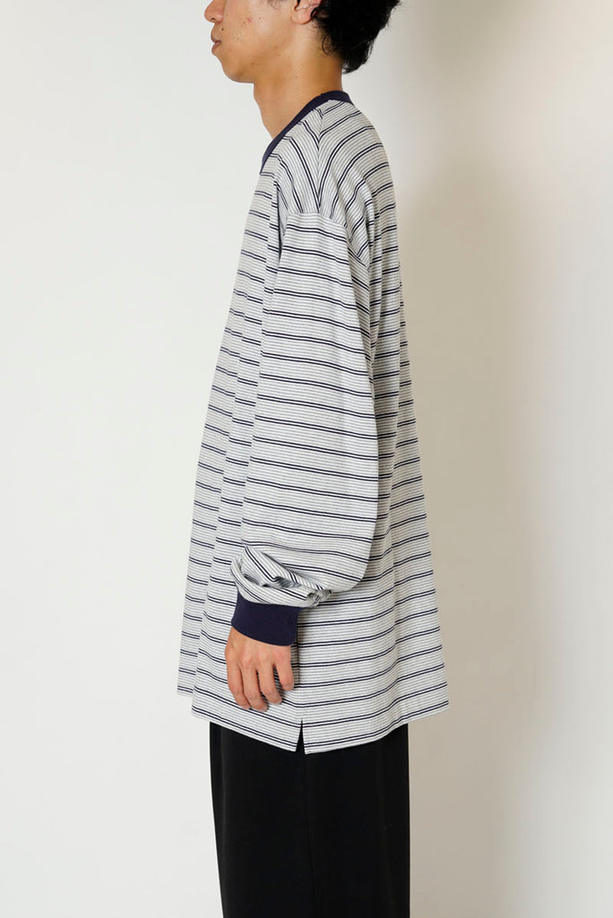 MULTI BORDER L/S T-SHIRT