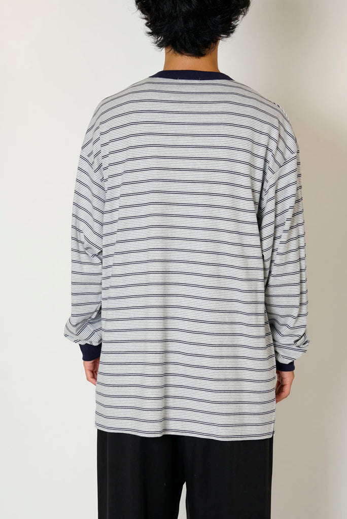 MULTI BORDER L/S T-SHIRT