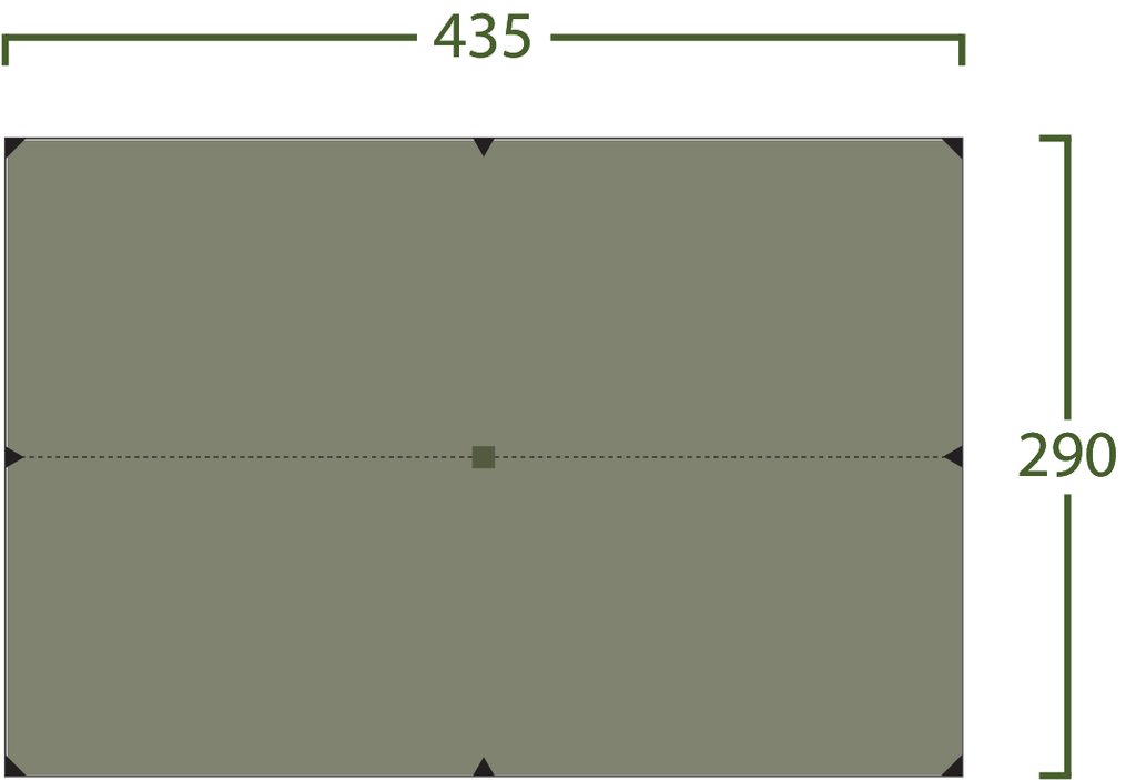 HELSPORT / Bitihorn Trek Tarp 4.35×2.9m