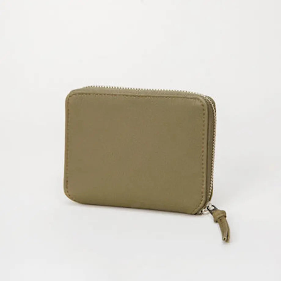 BUBBLE CALF ROUND PALM WALLET