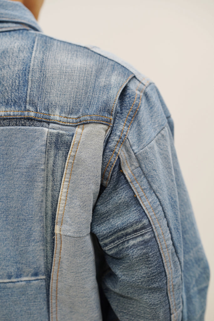 PATCH WORKED CHAMPION JACKET
