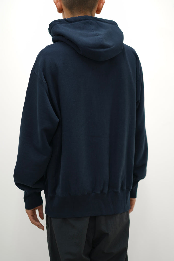 REVERSE WEAVE HOODED SWEAT