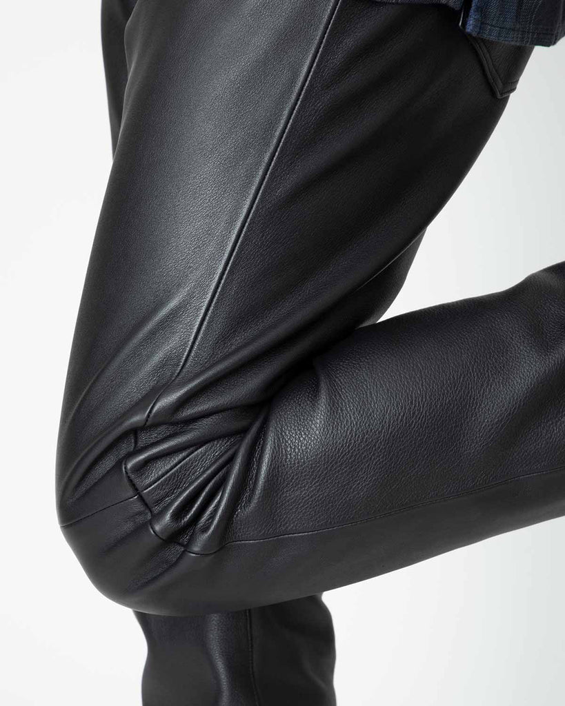 DWELLER 5P JEANS 01COW LEATHER BY ECCO